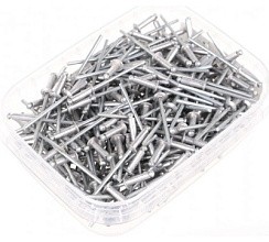 Фото Заклёпка вытяжная 3,2/10 оцинкованная (260) 0200683КЧ