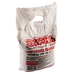 Фото Цемент М500, 3 кг пакет (Диана)