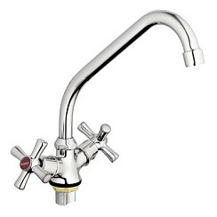 Фото Смеситель д/кухни двуручковый QFR4-A722 G-lauf