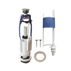 Фото Арматура к смыв. бачку Кноп. Уклад метал. ниж/подв.D40 (А105.57.14.3)