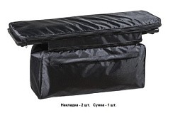 Фото Комплект мягких накладок с сумкой 70 см. чёрн. МЛ