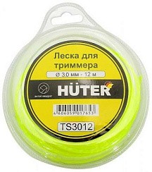 фото Леска TS3012 (витой квадрат, диам. 3,0 мм, 12 м) Huter