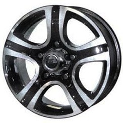 Фото Диск 16 7J*16 5/139,7/98,5+35 Талисман Мега сильвер K&K