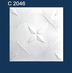 Фото .Плита Солид С2046 потолочная белая (38) РАСПРОДАЖА