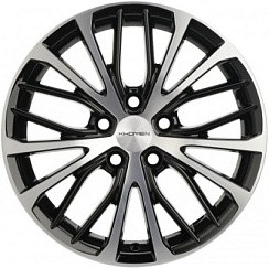 Фото Диск 17 7J*17 5/114,3/60,1+45 Khomen Wheels KHW1705 (Changan/Geely/Lexus/Toyota) Black-FP