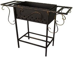 Фото Мангал "МС-12" стационарный (850*280*750 сталь 2 мм)