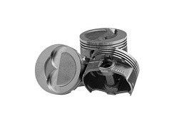 Фото (LECAR015163002) Поршни 2190 82,0 (А) с пальцами (не гнет клап.) "АВТОВАЗ" LECAR