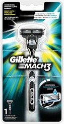 фото Бритва с 1 сменной кассетой GILLETTE MACH3