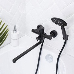 Фото Смеситель д/ванны SUS124BL-006EP,Д35 РМС