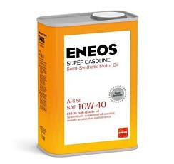 Фото Масло ENEOS Super Gasoline 10W40 SL   1л. п/с.