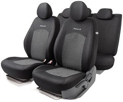 Фото Авточехлы JACQARD (11 предметов) цвет SKYNET;жаккард JAC1102 SKYNET