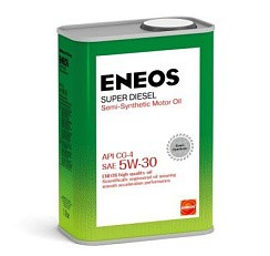 Фото Масло ENEOS Super Diesel  5W30 A5/B5 CG-4   1л. диз. п/с.