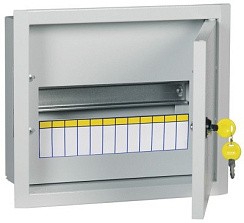 Фото Щит распределительный встраиваемый ЩРв-12з IP31 с замком ИЭК MKM14-V-12-30-T