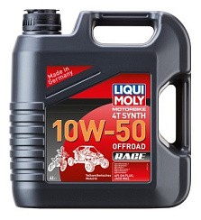 Фото Масло 4Т LIQUI MOLY Motorbike Synth Offroad Race 10W-50 SN MA2 (4л)