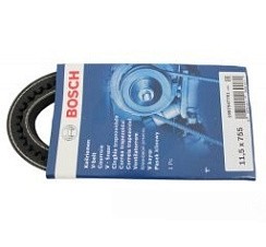 Фото (1987947781) Ремень №755 УМЗ-4216,274 Газель Бизнес,NEXT (АVХ-11,5) зубч.(насоса ГУР) BOSCH