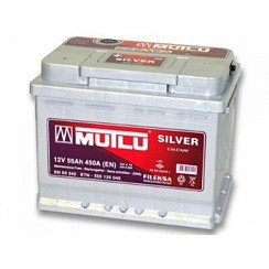 Фото АКБ 60а/ч п/п 540A MUTLU (Турция) серый (L=242; b=175; h=190)
