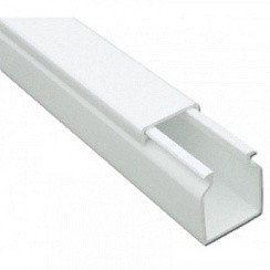 Фото Кабель-канал 40х40 мм белый ECOLINE IEK