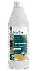 Фото Грунт интерьерный глубокого проникновения против плесени Лакра, 1л
