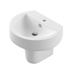 Фото Умывальник "Best-55" Санита Люкс с отв. (на пьедестал/полупьедестал)