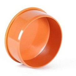 Фото Заглушка Ду160 наружная оранж.