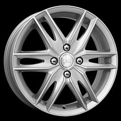 Фото Диск 15 5,5J*15 4/100/60,1+45 Монтеррей-ориг.блэк плат. K&K(r6352)