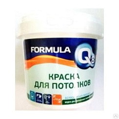Фото Краска для потолка FORMULA Q8 1,4кг