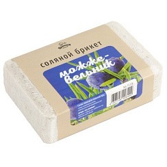 Фото Соляной брикет "Можжевельник", 1,2 кг, БАННАЯ ЛИНИЯ