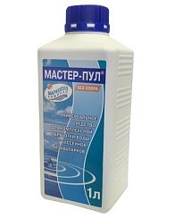 Фото МАСТЕР-ПУЛ, жидкое безхлорное средство 4 в 1, 1 л, Маркопул, М20/14.