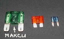 Фото Предохранитель плоский 30А MAXI